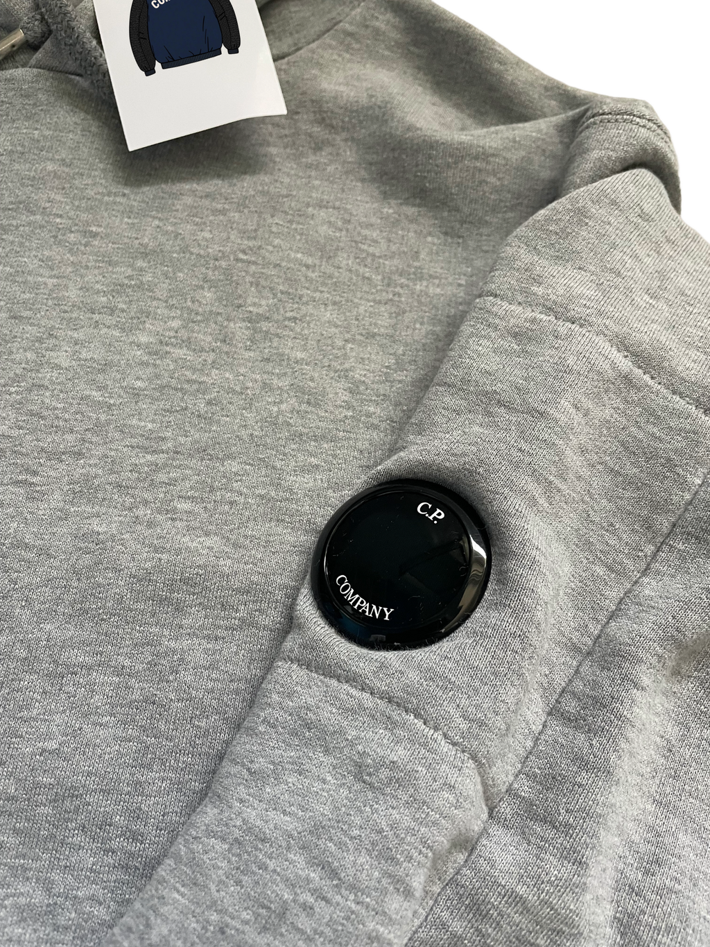 Pull à capuche C.P. Company Gris Junior