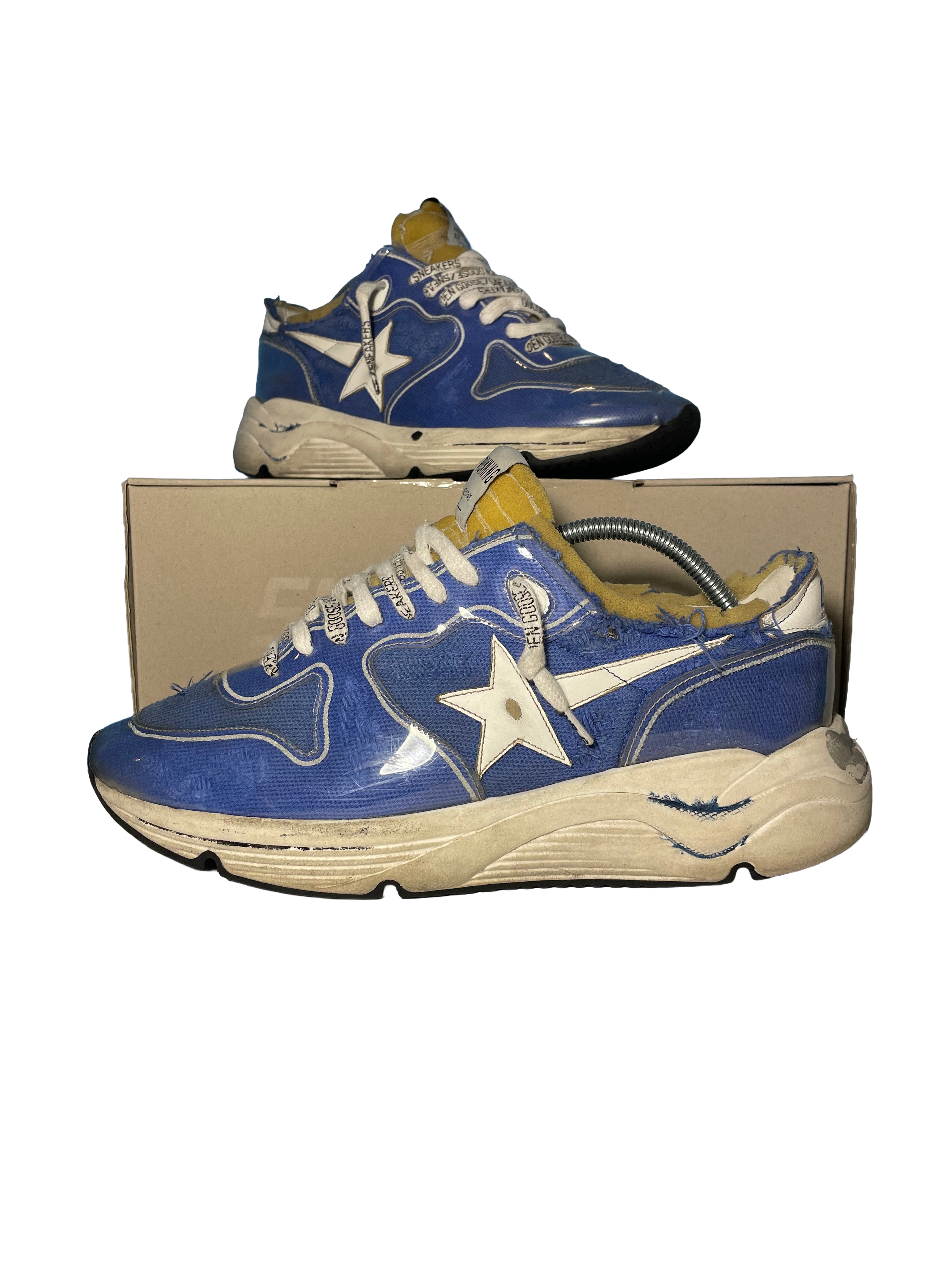 Golden Goose Running Bleu Vintage Taille 43