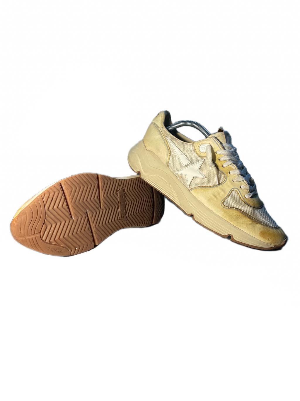 Golden Goose Running Beige Taille 43