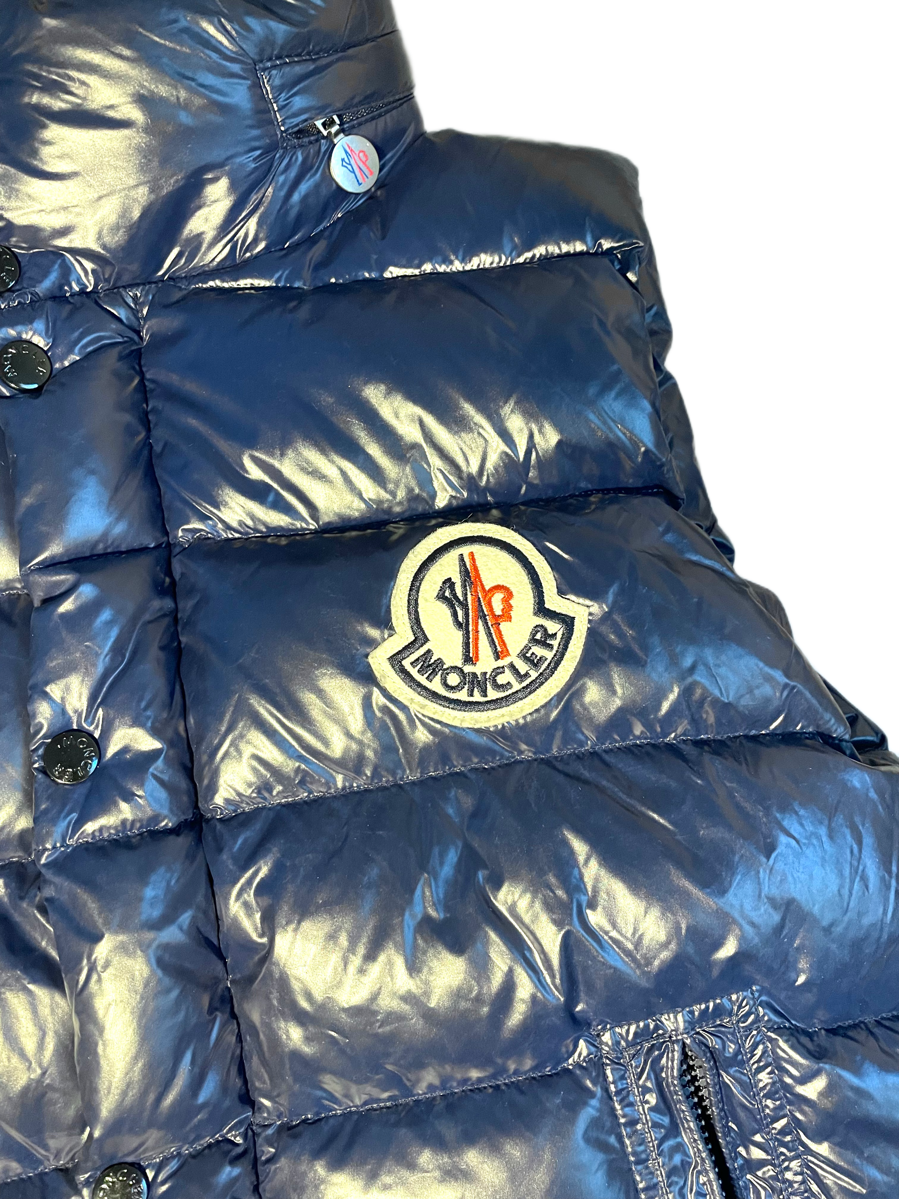 Doudoune Sans Manches Moncler Bleu